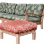set 45 -- marina del rey (armchair,side chair,corner seat,ottoman) & 35 inch round coffee table (tb-k014)